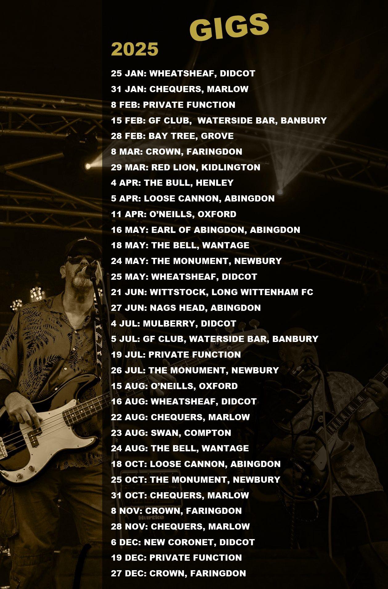 White Ridge gigs