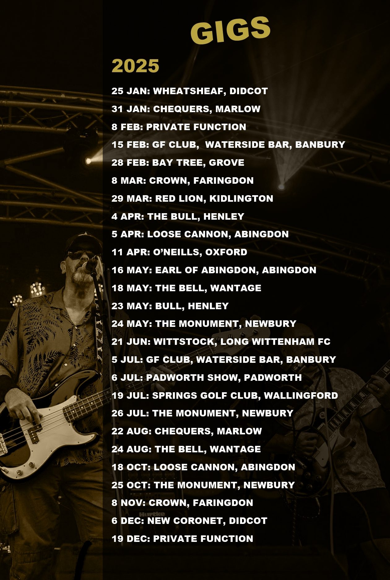 White Ridge gigs
