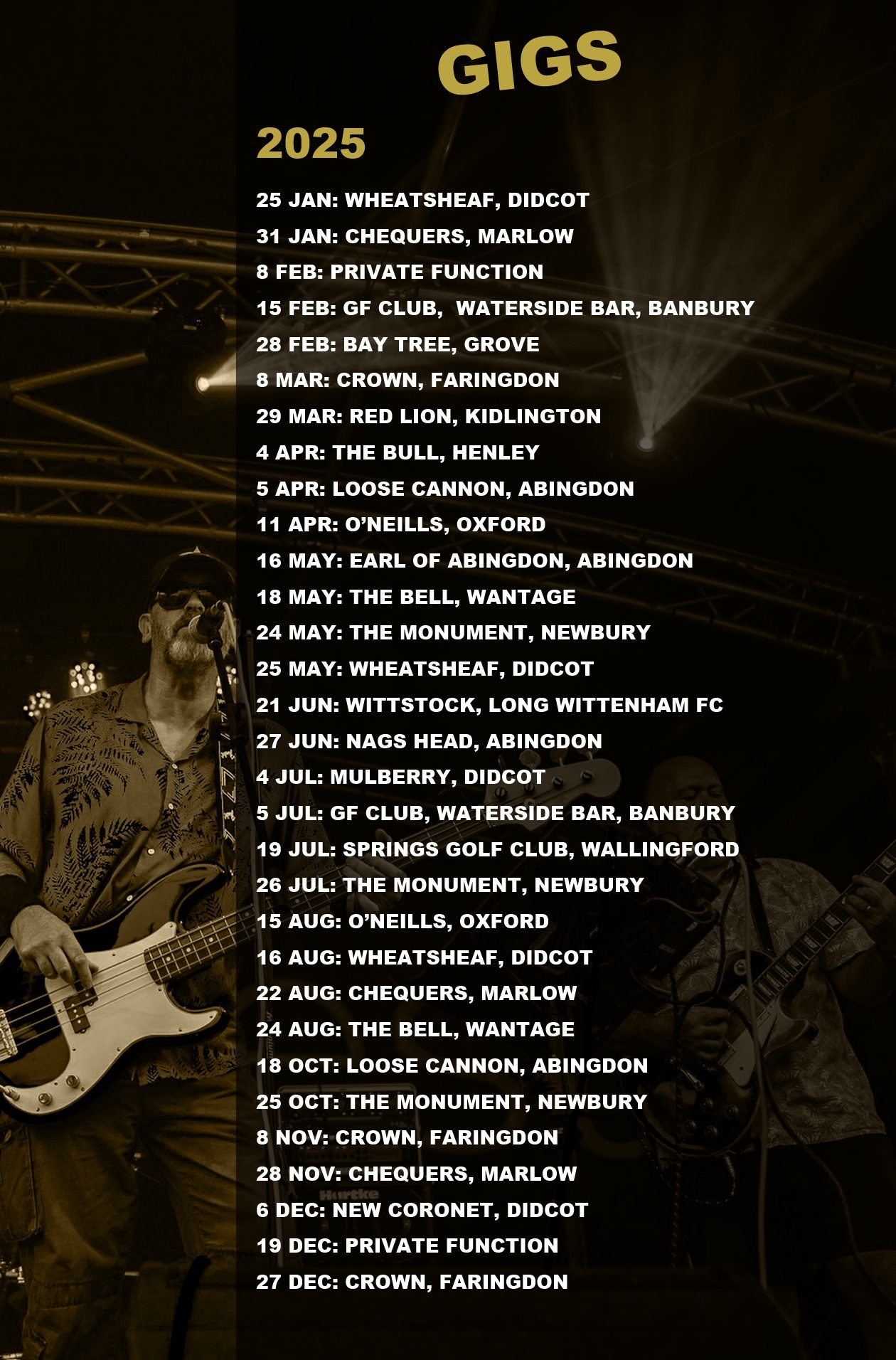 White Ridge gigs