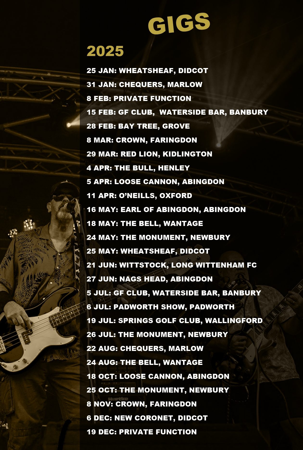 White Ridge gigs
